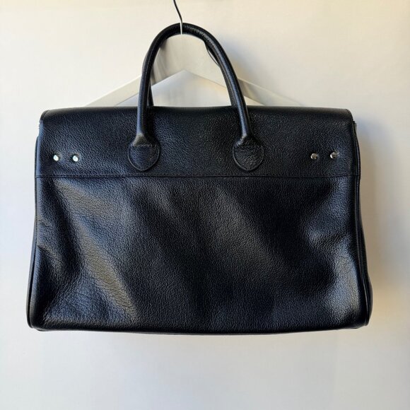 Mac Douglas Pyla Buni Black Leather Bag – Large Handbag Tote - Picture 3 of 15